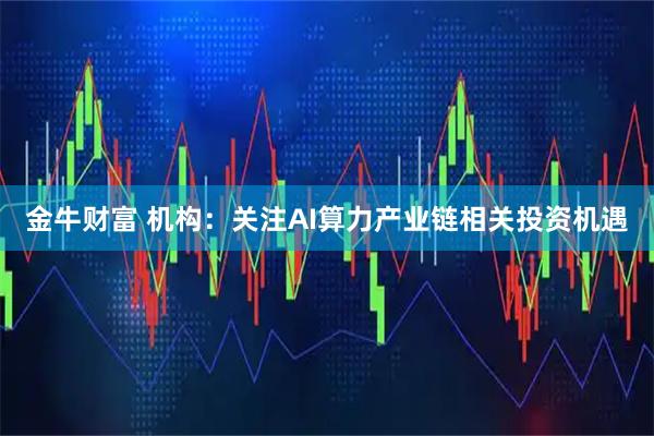 金牛财富 机构：关注AI算力产业链相关投资机遇