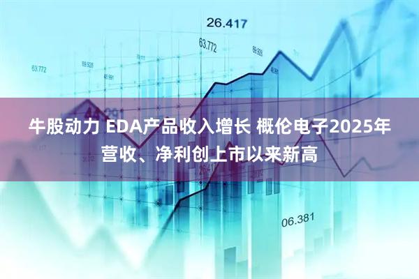 牛股动力 EDA产品收入增长 概伦电子2025年营收、净利创上市以来新高